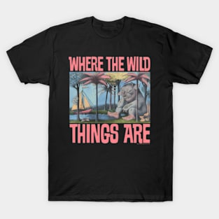 Where The Wild Things Are Cover T-Shirt